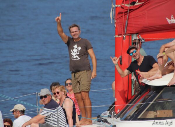 Étienne, Matelot sur le catamaran Lady La Fée